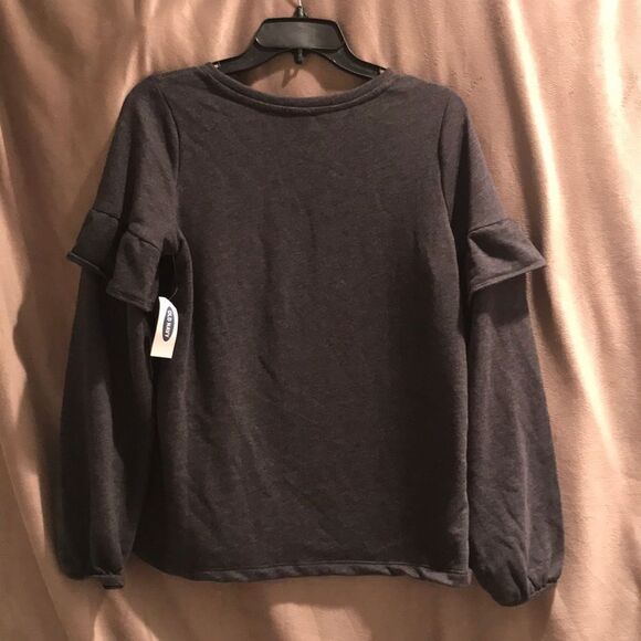 Old Navy Terry Ruffle Sweatshirt - Picture 3 of 3